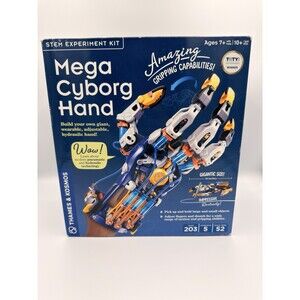 Thames & Kosmos Mega Cyborg Hand STEM Experiment Kit Build Your Own Sealed Box
